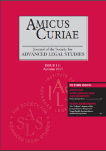 Journal cover for Amicus Curiae